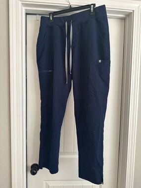 Women’s Figs XL Navy Blue Technical Collection Scrub Pants